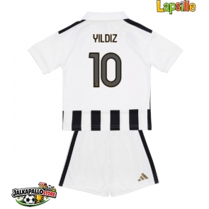 Juventus Kenan Yildiz #10 Kotipaita Lapsille 2026-27 Lyhythihainen (+ shortsit)
